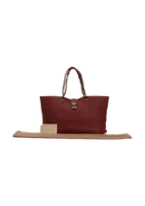 MEDIUM INTRECCIATO WASHED NAPPA CAPRI TOTE