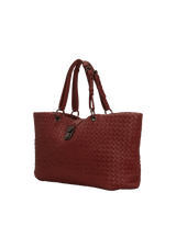 MEDIUM INTRECCIATO WASHED NAPPA CAPRI TOTE