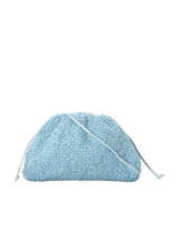 THE MINI POUCH CURLY RAFFIA