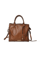 LEATHER BOWLER BAG