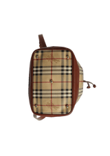 HAYMARKET CHECK BUCKET BAG