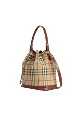 HAYMARKET CHECK BUCKET BAG