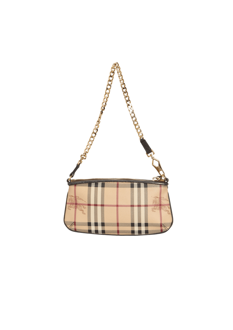 HAYMARKET CHECK POCHETTE