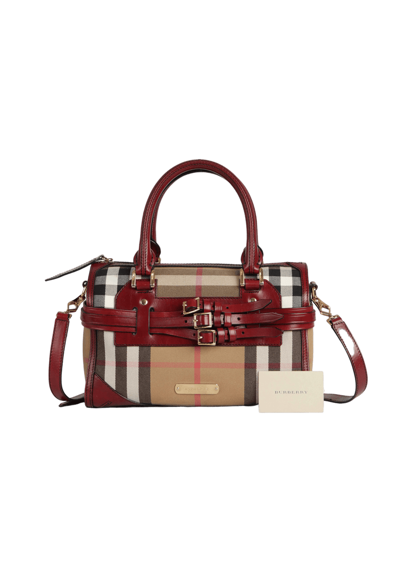 HOUSE CHECK ALCHESTER BRIDLE BOWLING BAG