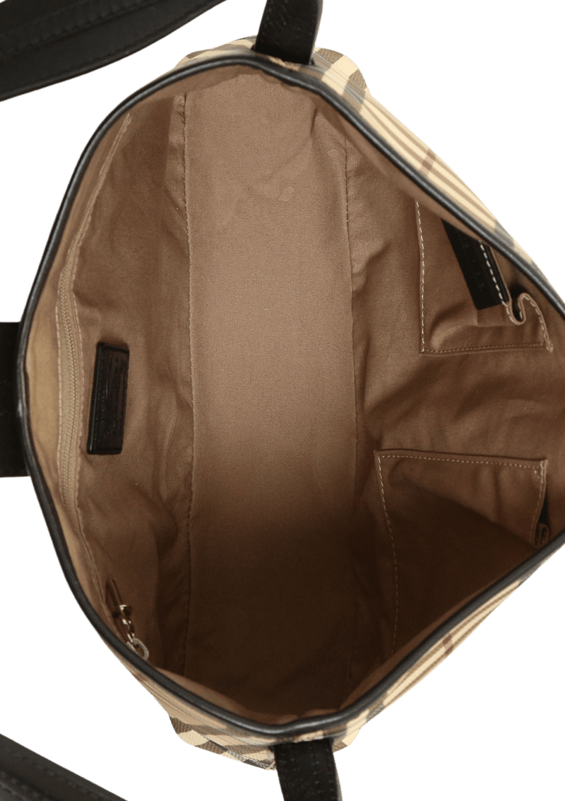 HOUSE CHECK SHOULDER BAG