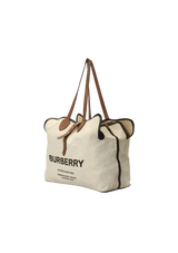 BOLSA BURBERRY LARGE BELT TOTE BAG OFF WHITE ORIGINAL Gringa