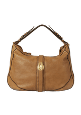 LEATHER CHAIN-LINK BAG