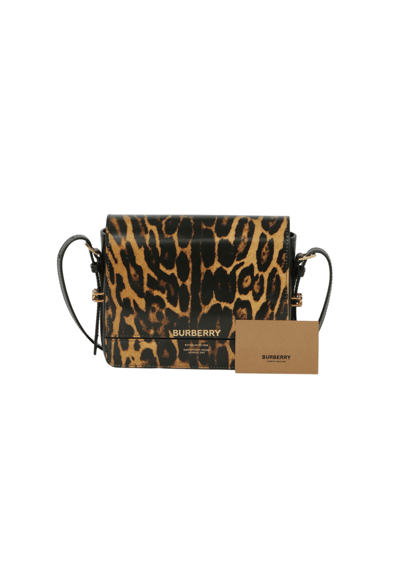 LEOPARD CROSSBODY BAG