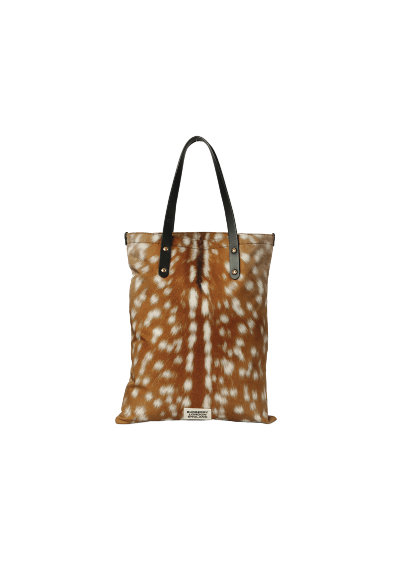 NYLON PRINTED TOTE BAG