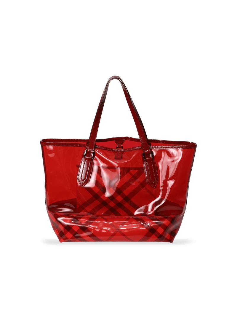 PVC/CANVAS TOTE