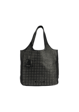 STUDDED SHOPPER BAG