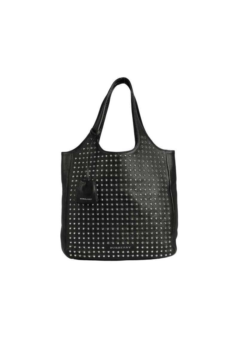 STUDDED SHOPPER BAG