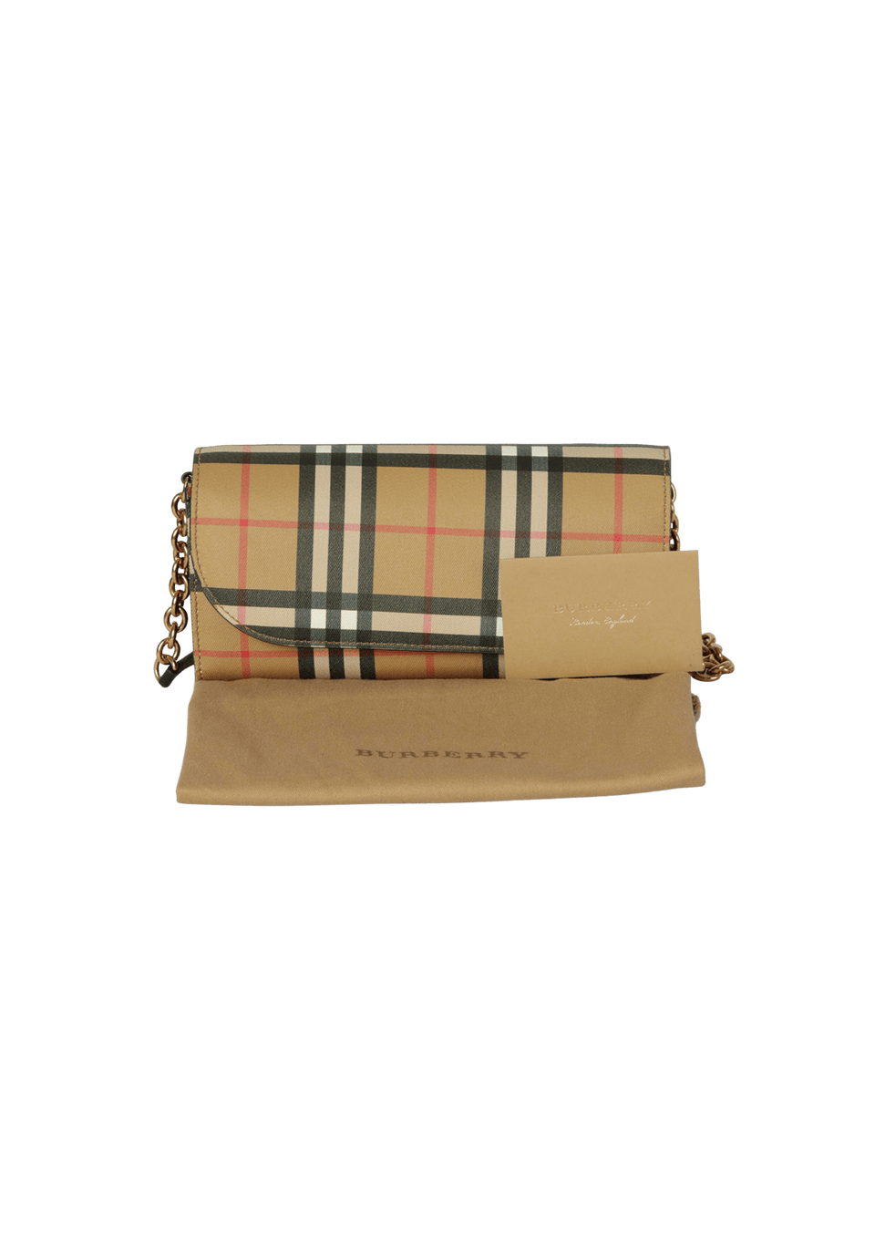 VINTAGE CHECK CROSSBODY BAG