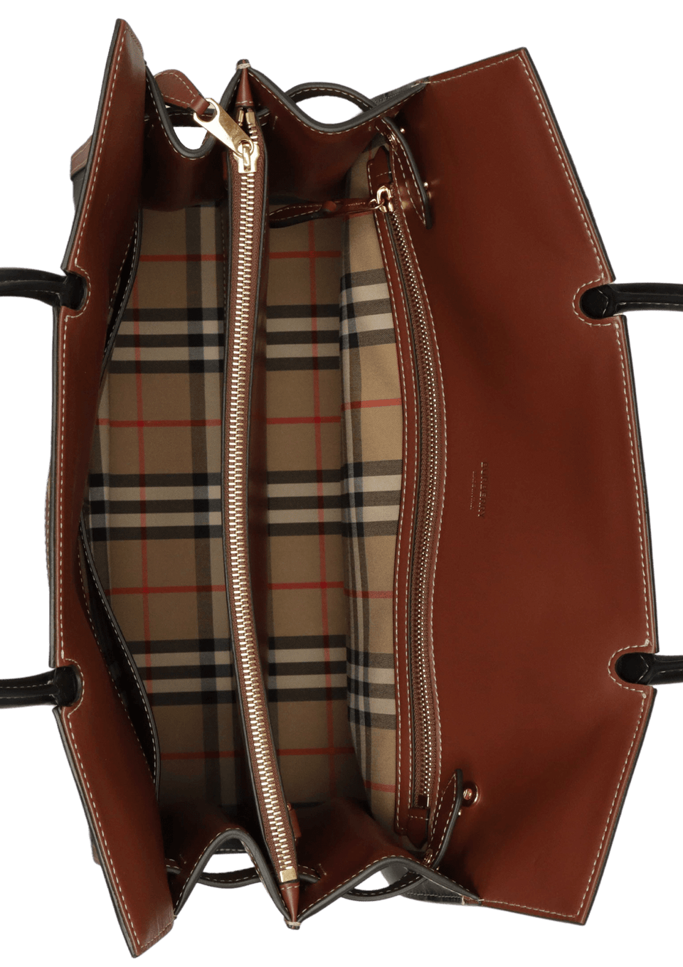 VINTAGE CHECK TITLE BAG