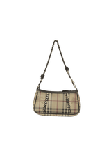 VINTAGE HAYMARKET CHECK POCHETTE BAG