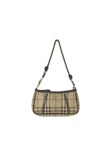 VINTAGE HAYMARKET CHECK POCHETTE BAG