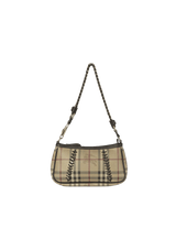 VINTAGE HAYMARKET CHECK POCHETTE BAG