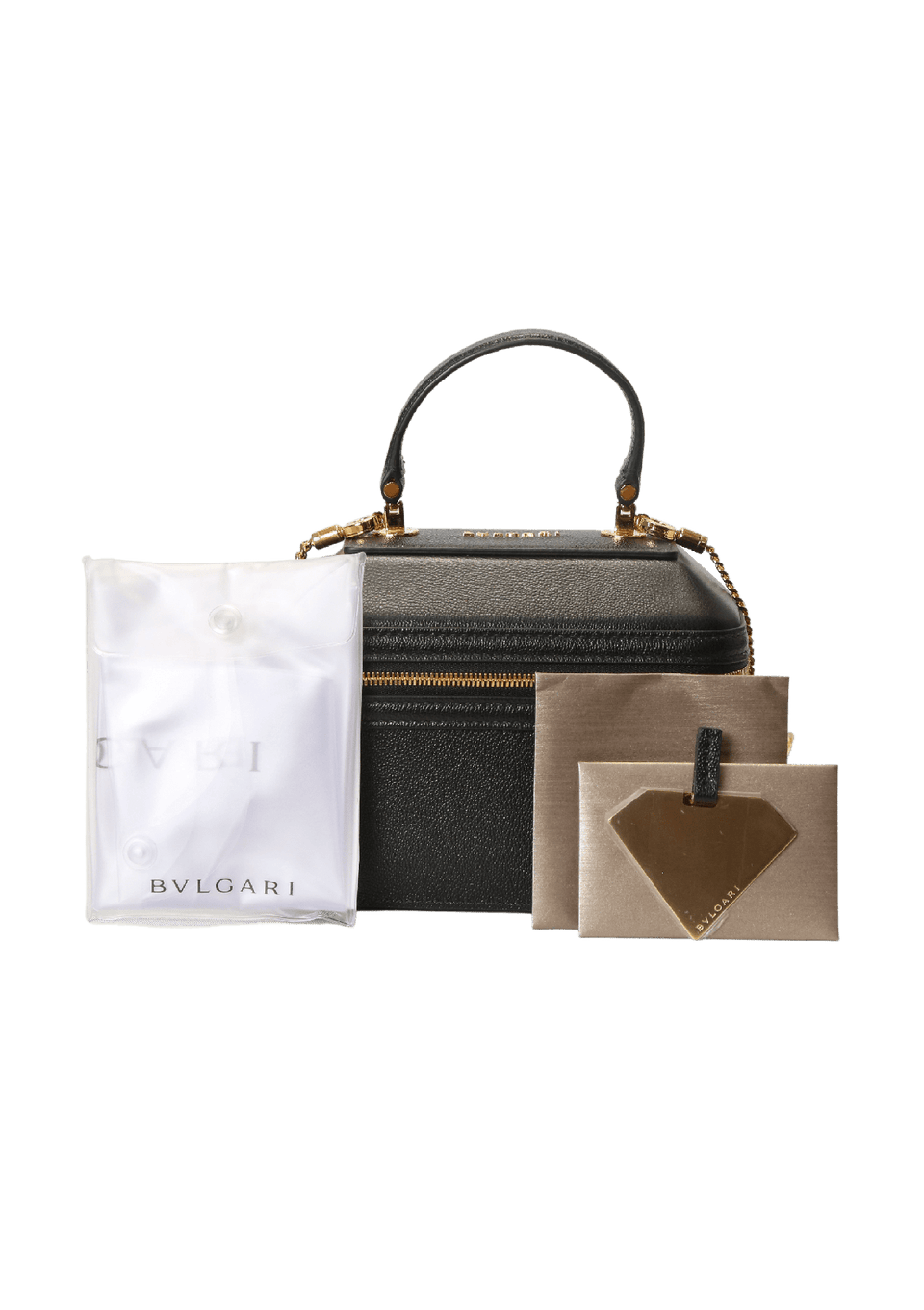 BOLSA BVLGARI SERPENTI FOREVER JEWELRY BOX PRETO ORIGINAL – Gringa