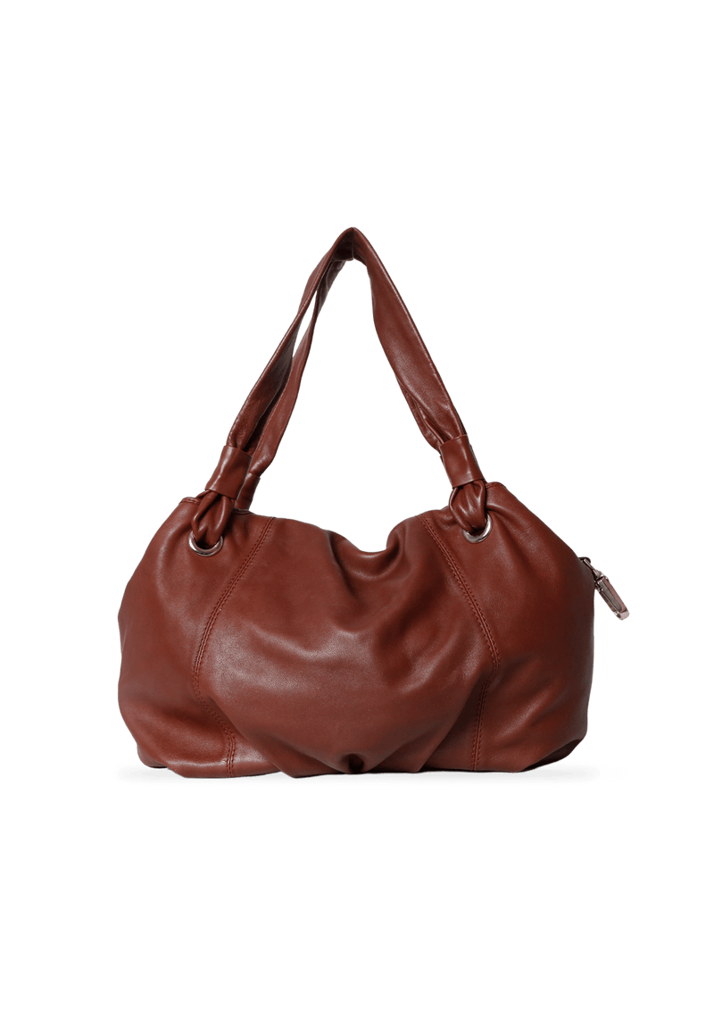 LEATHER SHOULDER BAG