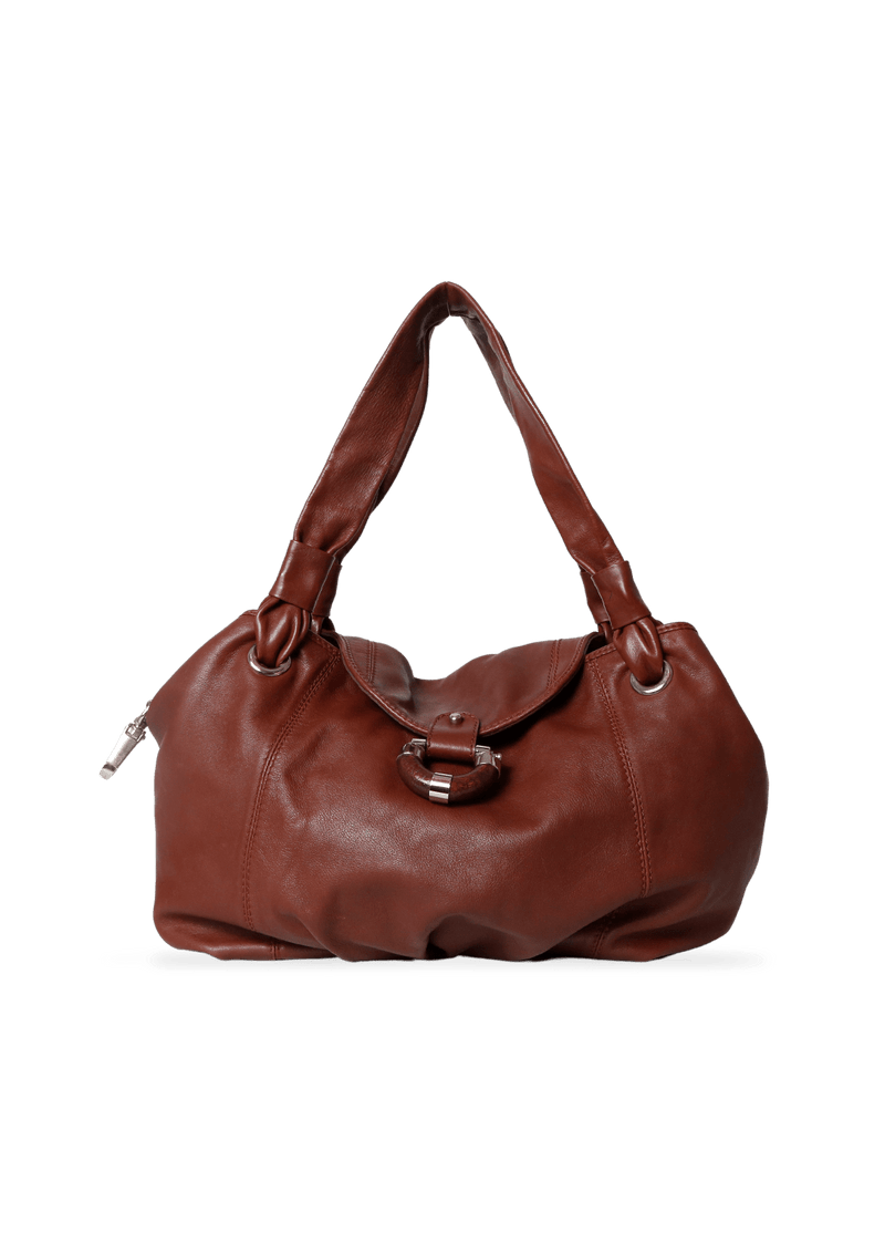 LEATHER SHOULDER BAG