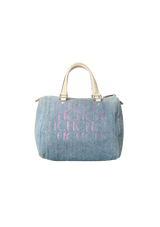 ANDY DENIM HANDLE BAG