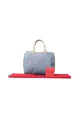 ANDY DENIM HANDLE BAG