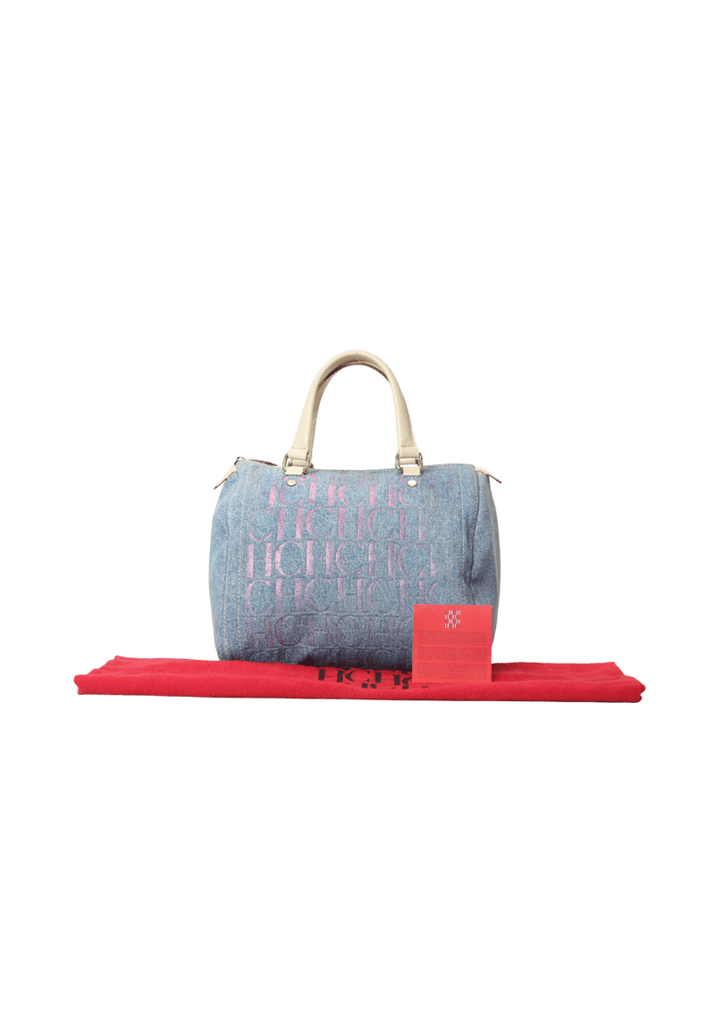 ANDY DENIM HANDLE BAG