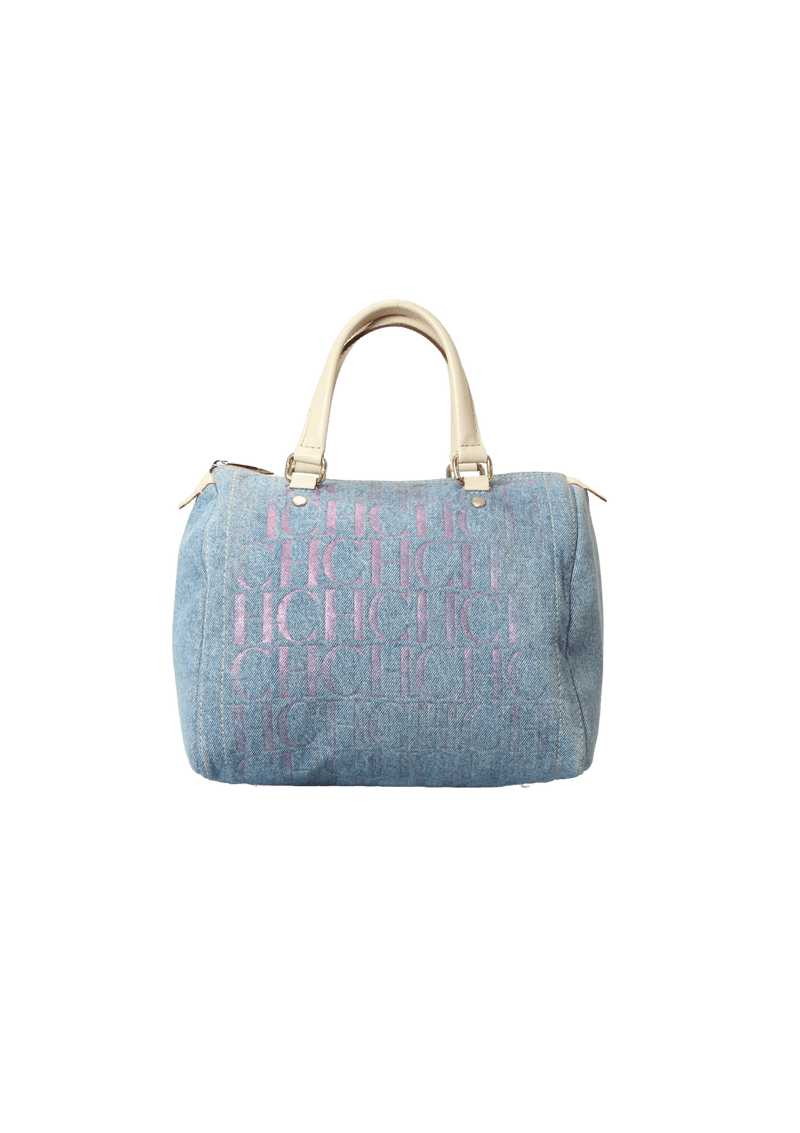 ANDY DENIM HANDLE BAG