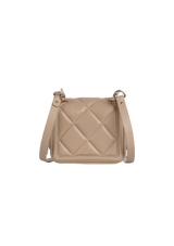 LEATHER FLAP BAG