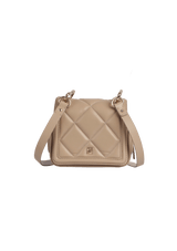 LEATHER FLAP BAG