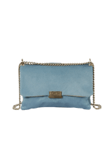 PONY HAIR CHAIN-LINK BAG