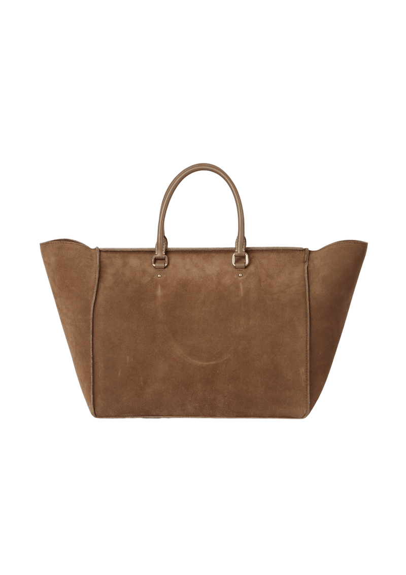 SUEDE TOTE BAG