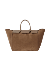 SUEDE TOTE BAG