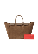 SUEDE TOTE BAG