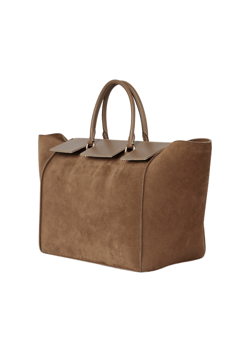 SUEDE TOTE BAG