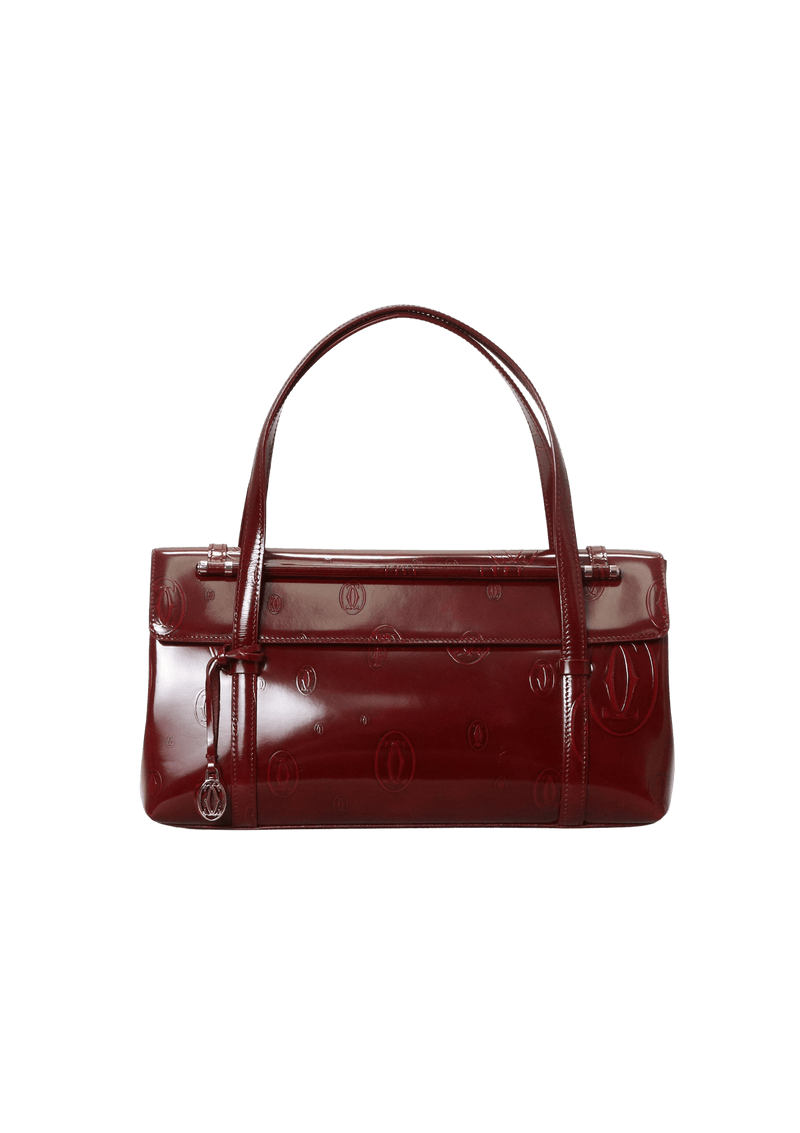 HAPPY BIRTHDAY PATENT LEATHER BAG