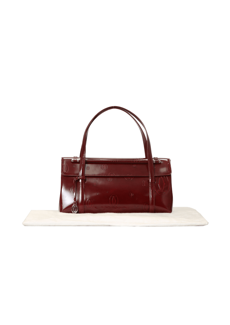 HAPPY BIRTHDAY PATENT LEATHER BAG