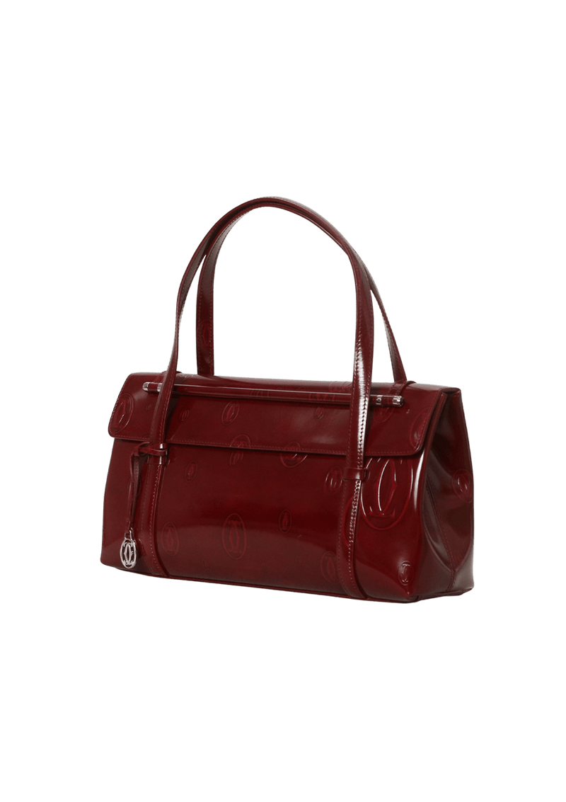 HAPPY BIRTHDAY PATENT LEATHER BAG