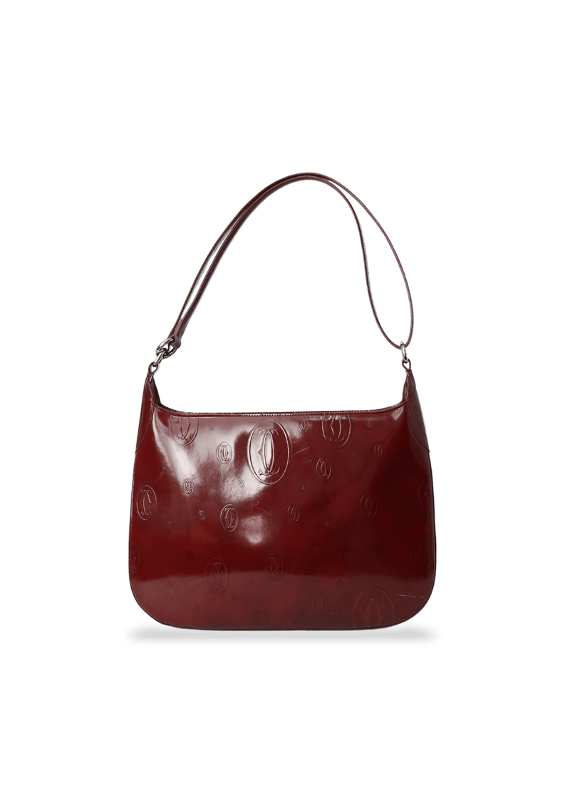 LOGO EMBOSSED PATENT BAG