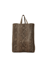 VERTICAL GUSSET CABAS TOTE BAG