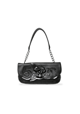 CAMELLIA NO. 5 QUILTED FLAP BAG