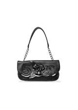 CAMELLIA NO. 5 QUILTED FLAP BAG