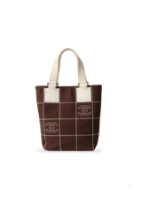 VINTAGE SQUARE STITCH CC TOTE