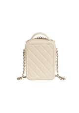 CC FILIGREE VERTICAL VANITY CASE CAVIAR