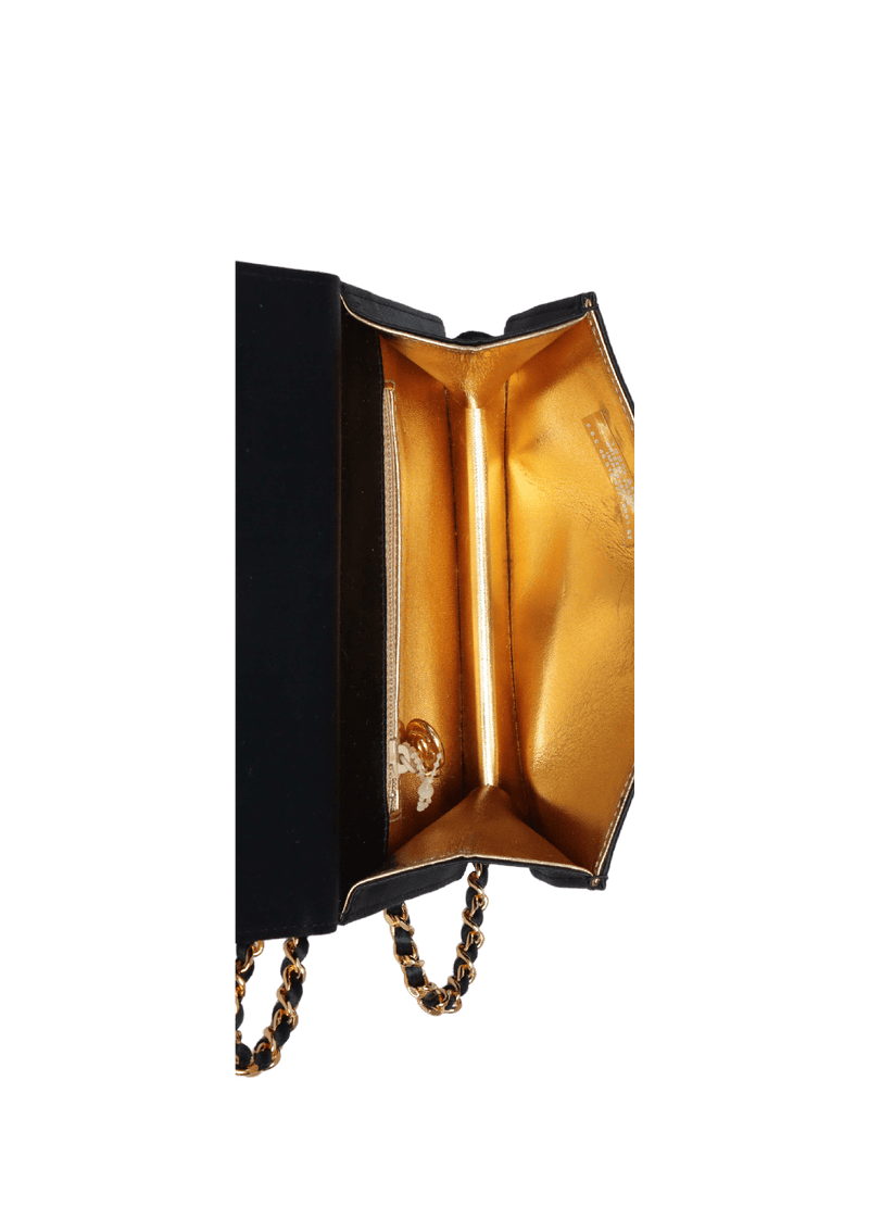 CC SILK FLAP BAG