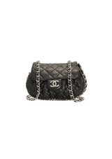 CHAIN AROUND FLAP BAG