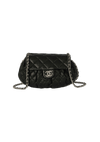 CHAIN AROUND FLAP BAG