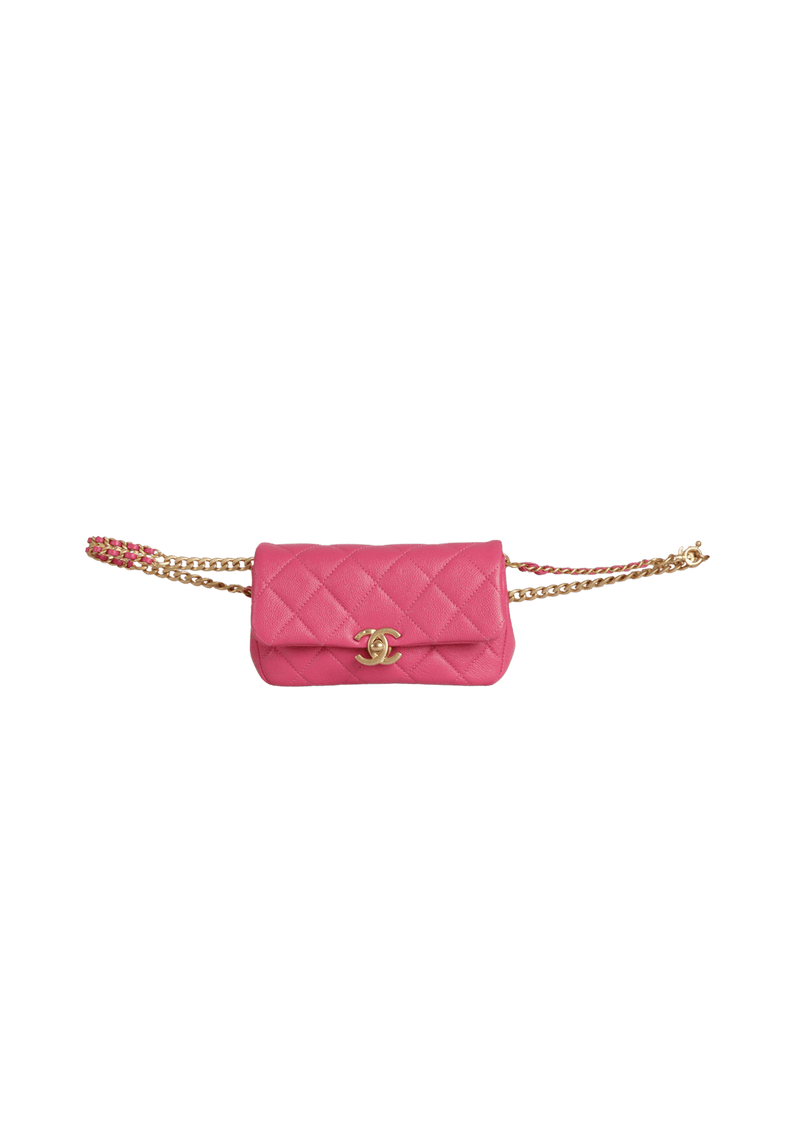 CHAIN MELODY WAIST BELT BAG