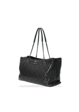 CHAIN SHOPPING TOTE LAMBSKIN