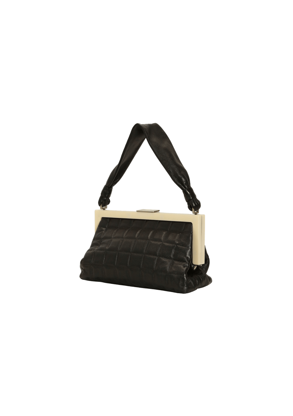 BOLSA CHANEL CHOCOLATE BAR FRAME CLUTCH PRETO ORIGINAL – Gringa